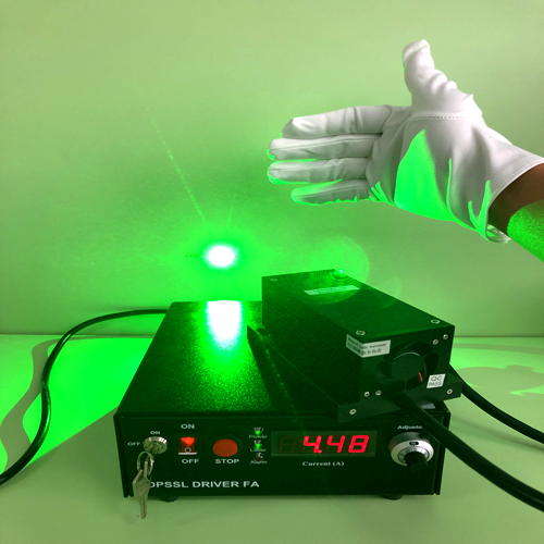 500.8nm Cyan Solid State Laser (image for) 500.8nm Cyan Solid State Laser